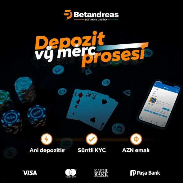 Depozit və mərc prosesi